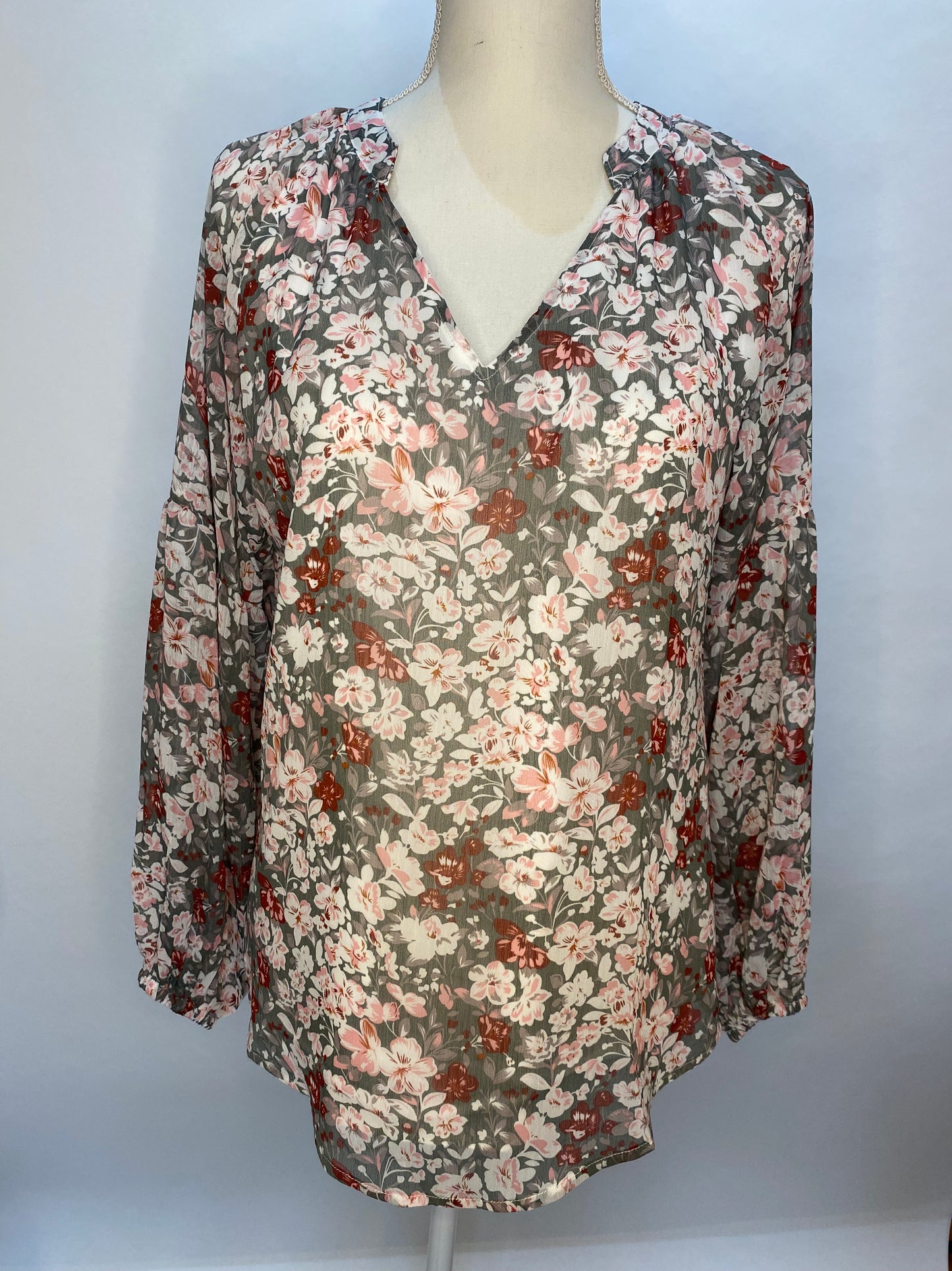The Blossom Floral Print Top