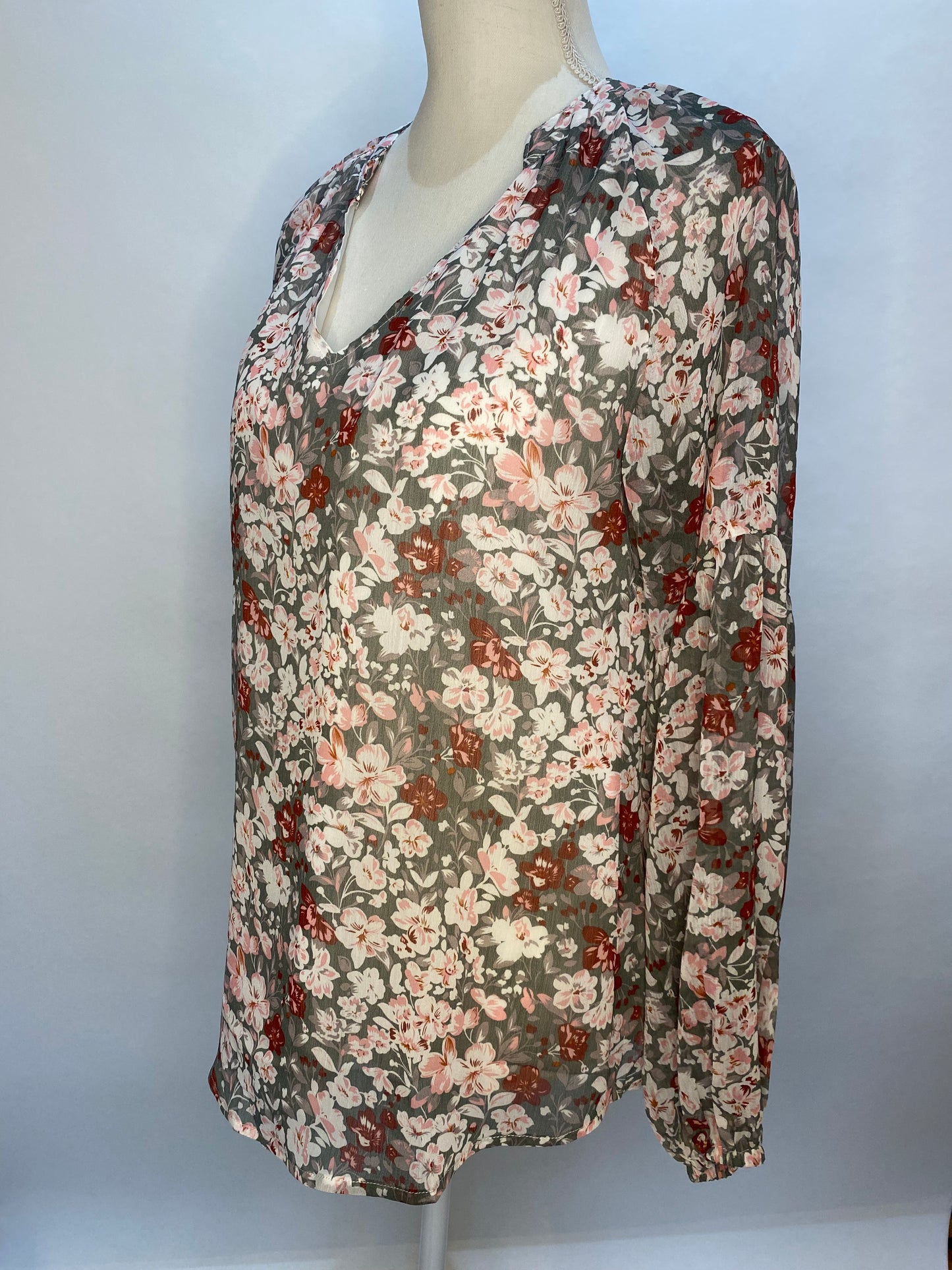 The Blossom Floral Print Top