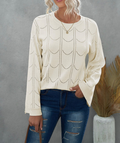The Olivia Flare Sleeve Pullover Sweater