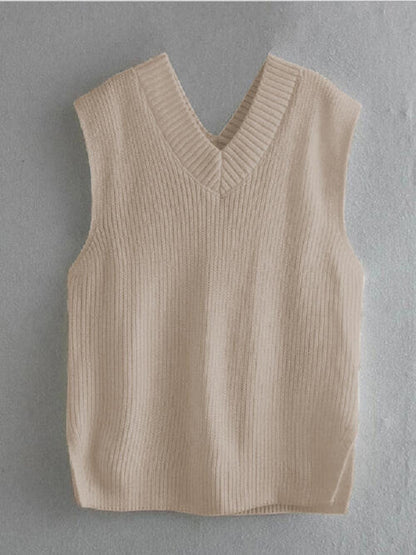 The Vicky V-Neck Sweater Vest
